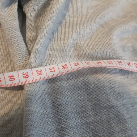 New mujii grey fitted knit cardigan - Picture 4 of 7